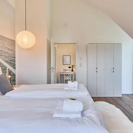 Lejlighed Haus Meerzeit, Steg, 250 M Vom Strand, Hunde Willkommen *